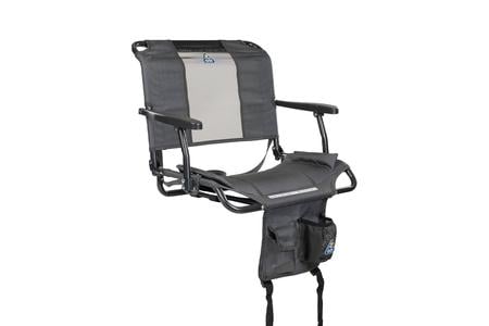 BIG COMFORT STADIUM CHAIR WITH ARMRESTS 2.0 DARK CHARCOAL