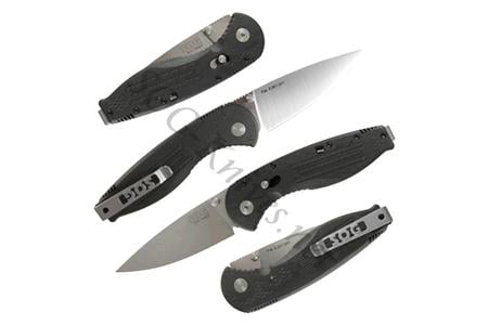 AEGIS MINI PLAIN EDGE CLIP POINT FOLDER