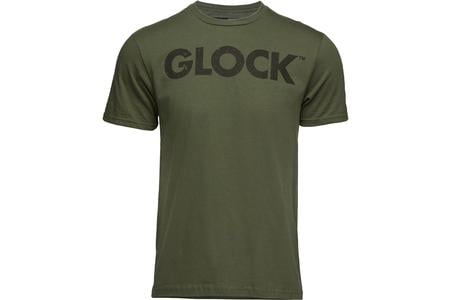 GLOCK CALIBER SS TEE MILITARY GREEN 2XL