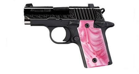 SIG SAUER P238 Pink Pearl 380 ACP Centerfire Pistol with Night Sights