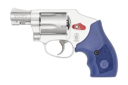 SMITH AND WESSON SW MODEL 642, S/S SATIN, ENGRAVED AMERICA 250, .38 SPL +P 1.875IN 5RND - LIMITE