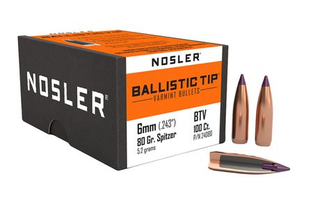 6MM/.243 80 GR. SPITZER