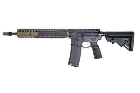 M4A1 14.5 BBL WITH PINNED SILENCERCO 3 PRONG FLASH HIDER  FDE RIS RAIL  FDE B5 F