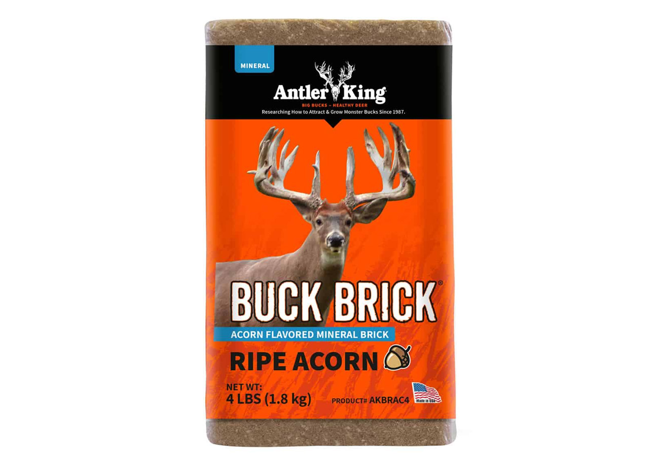 Antler King corn-Flavored Deer Mineral Supplement Brick, 4 lb