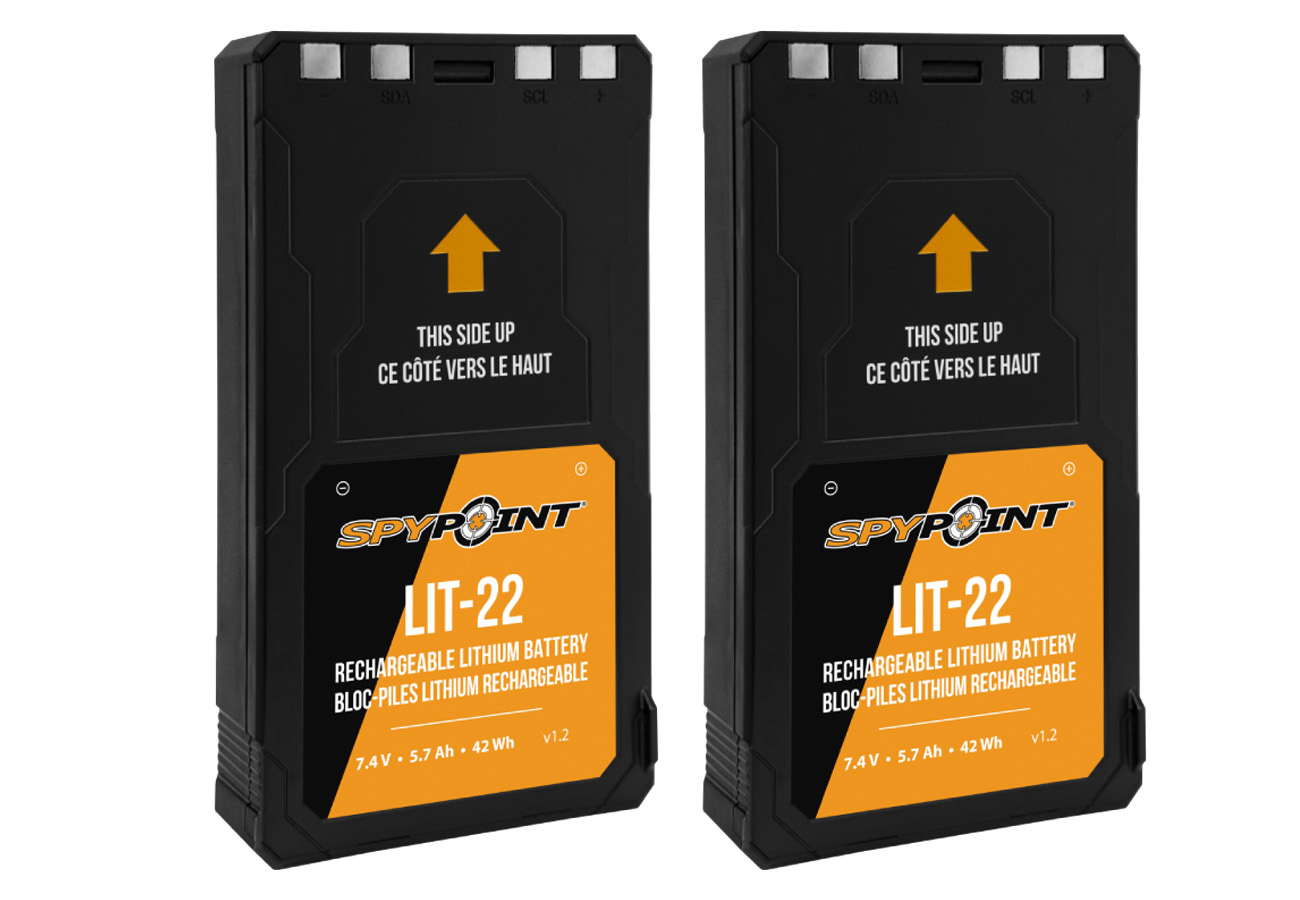 Spypoint Rechargeable Lithium-Ion Battery Twin Pack