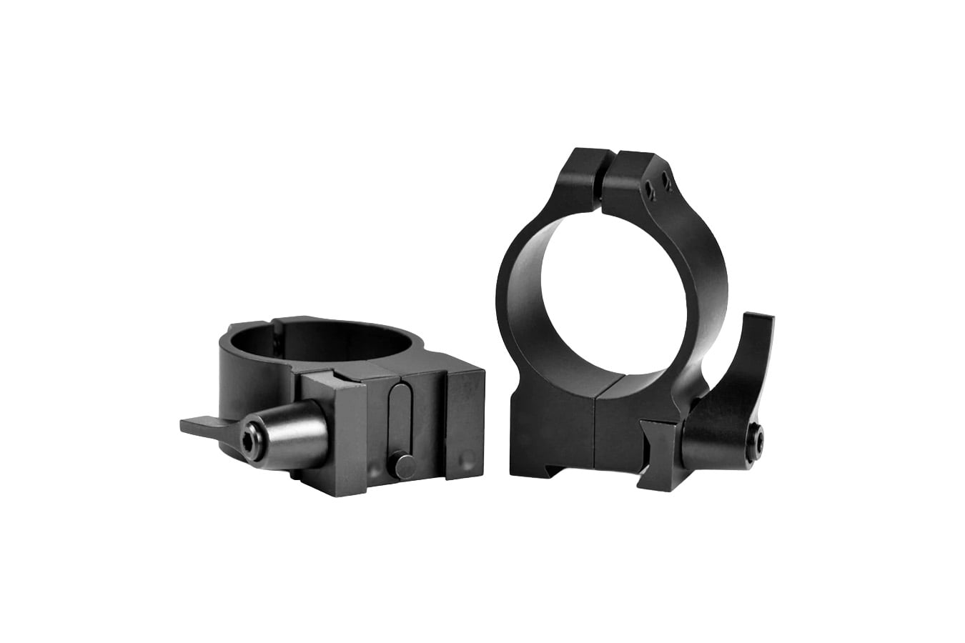 Warne 30mm Quick Detach Medium Scope Rings for Tikka