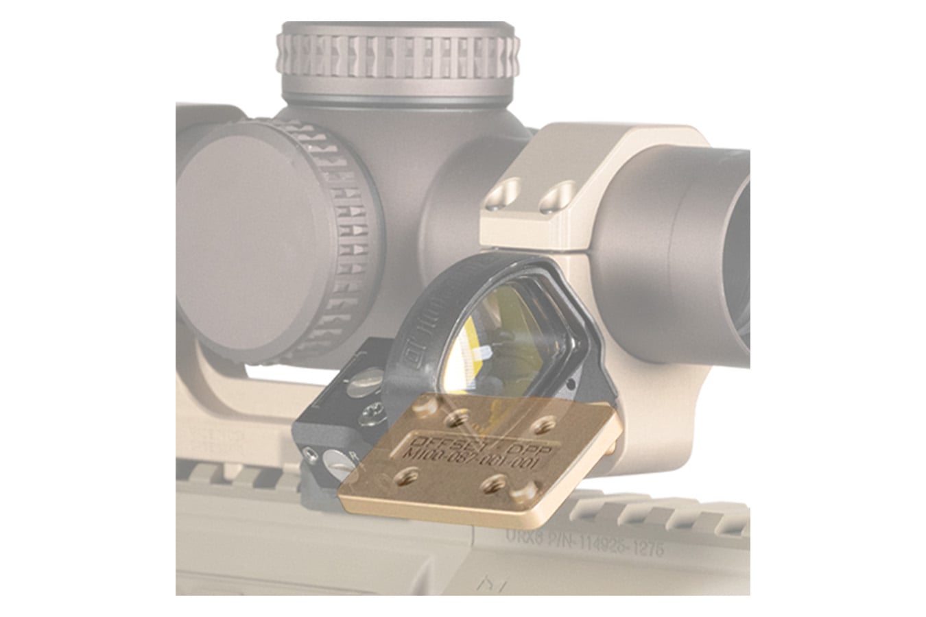 Reptilia Offset Mount for Leupold DeltaPoint Pro – Flat Dark Earth