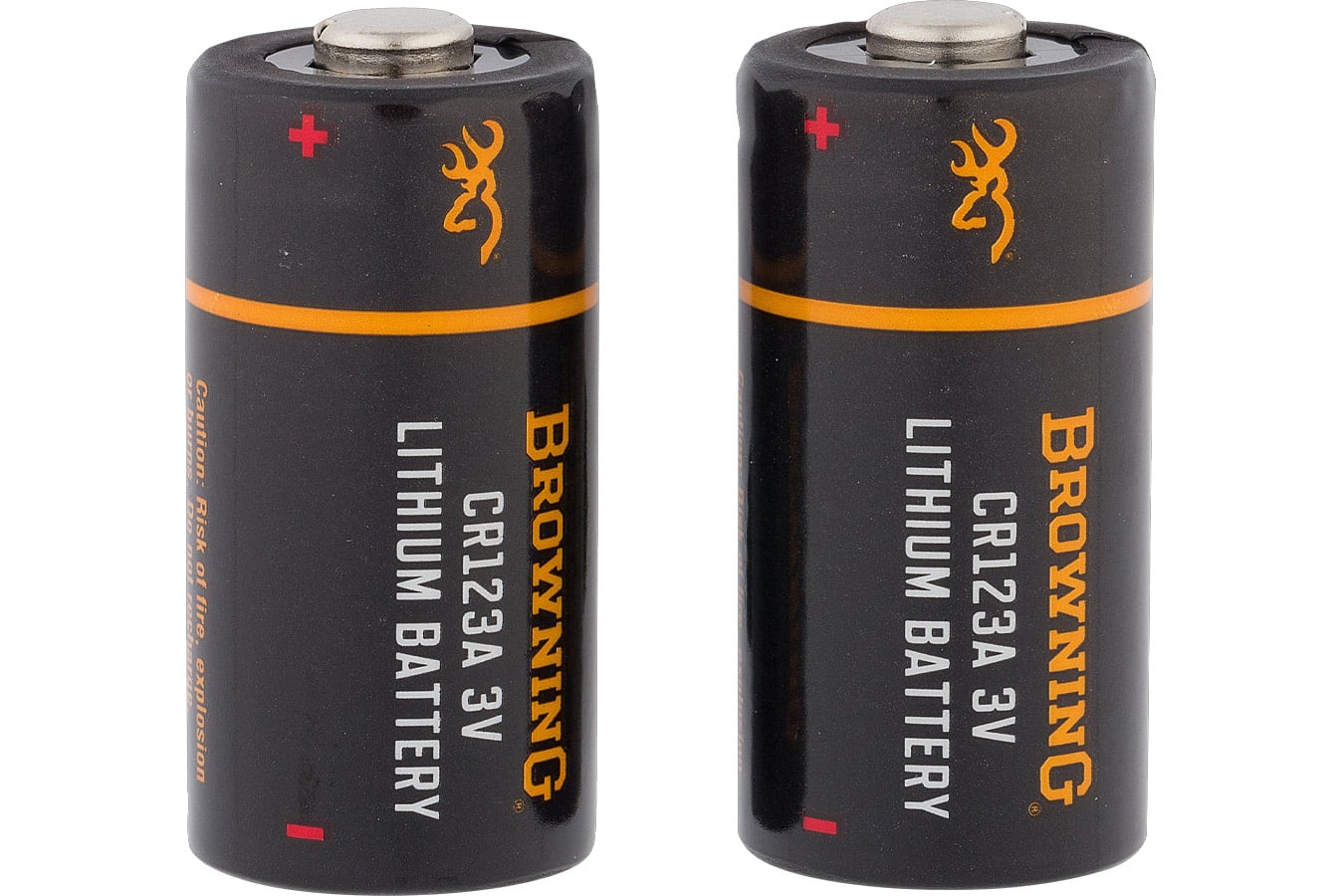 Browning CR123A Lithium Batteries 2-Pack Black