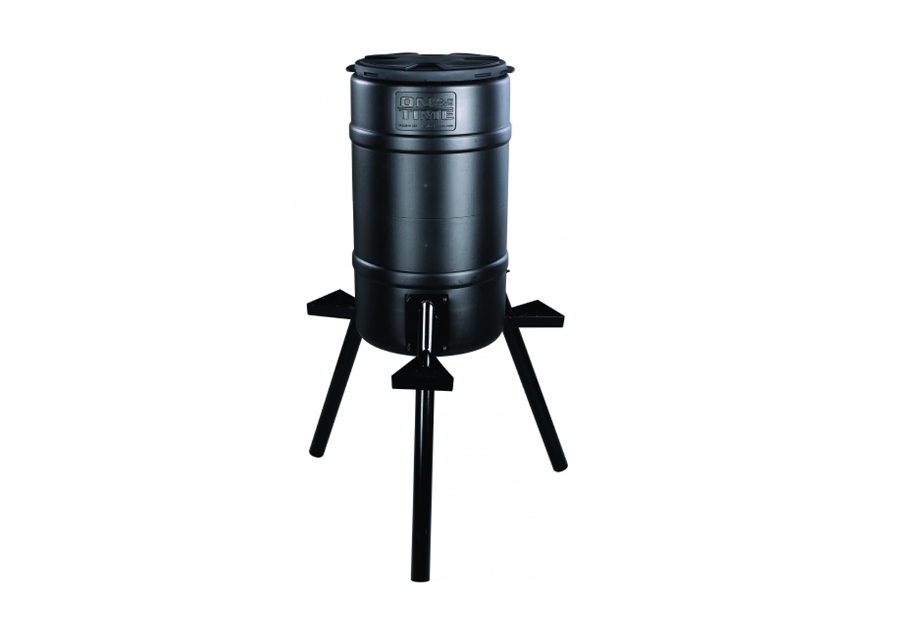 On Time Feeder 200 lb Gravity-Fed Wildlife Feeder