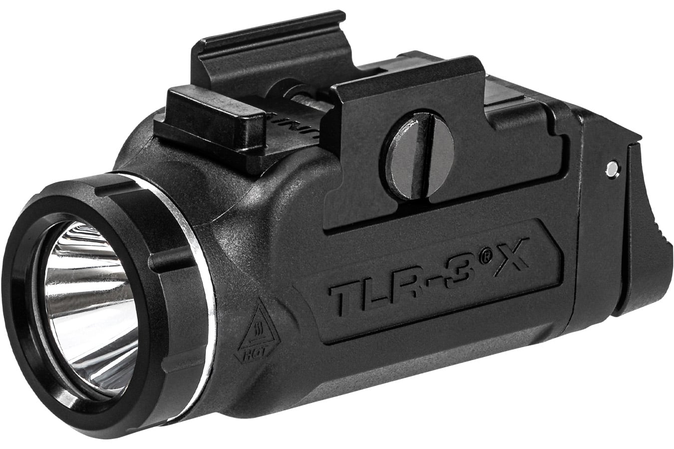 Streamlight TLR-3X USB Rechargeable Compact Weapon Light for 1913 Rail Handguns, Black