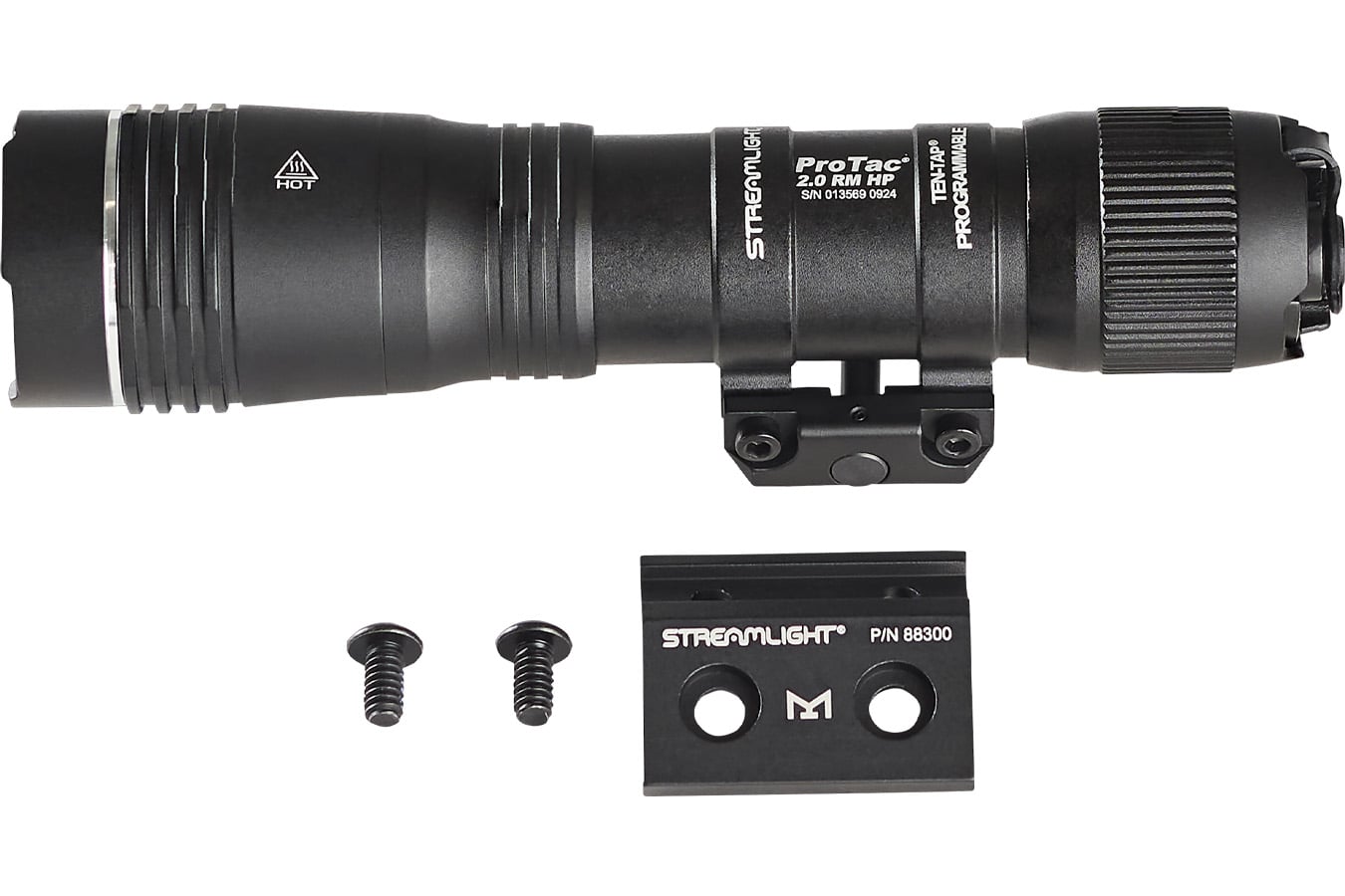Streamlight ProTac 2.0 Rail Mount HP Rechargeable Weapon-Mounted Long Gun Light Black