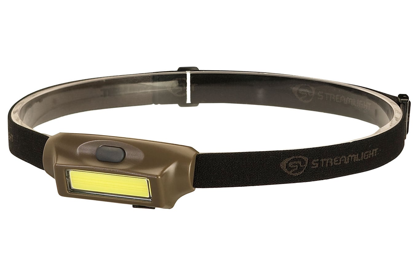 Streamlight Bandit USB Rechargeable Headlamp Coyote with White/Red LEDs
