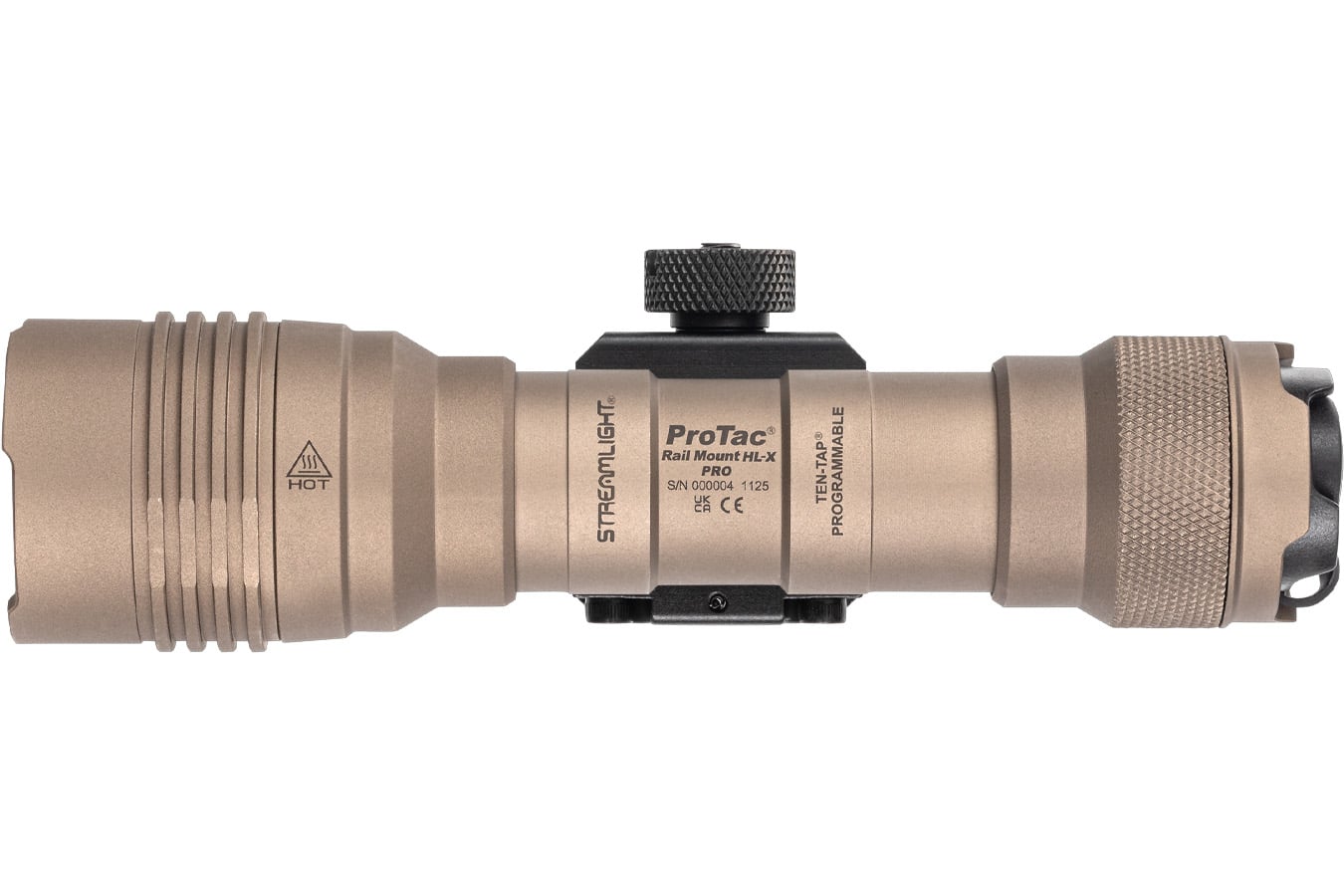 Streamlight ProTac Rail Mount HL-X Pro USB Rechargeable Long Gun Tactical Light Tan