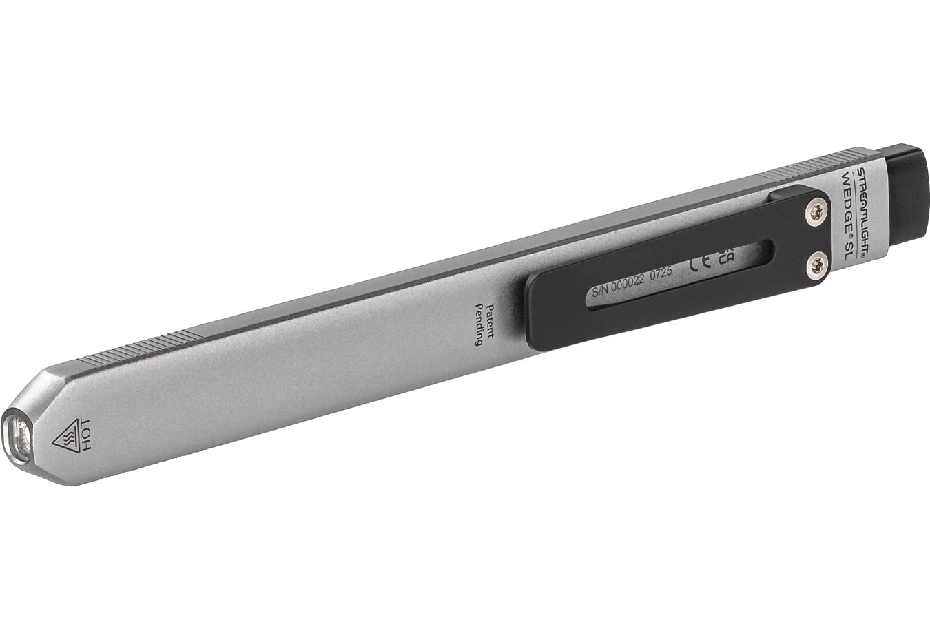 Streamlight Wedge SL Ultra-Thin Rechargeable EDC Inspection Flashlight Silver