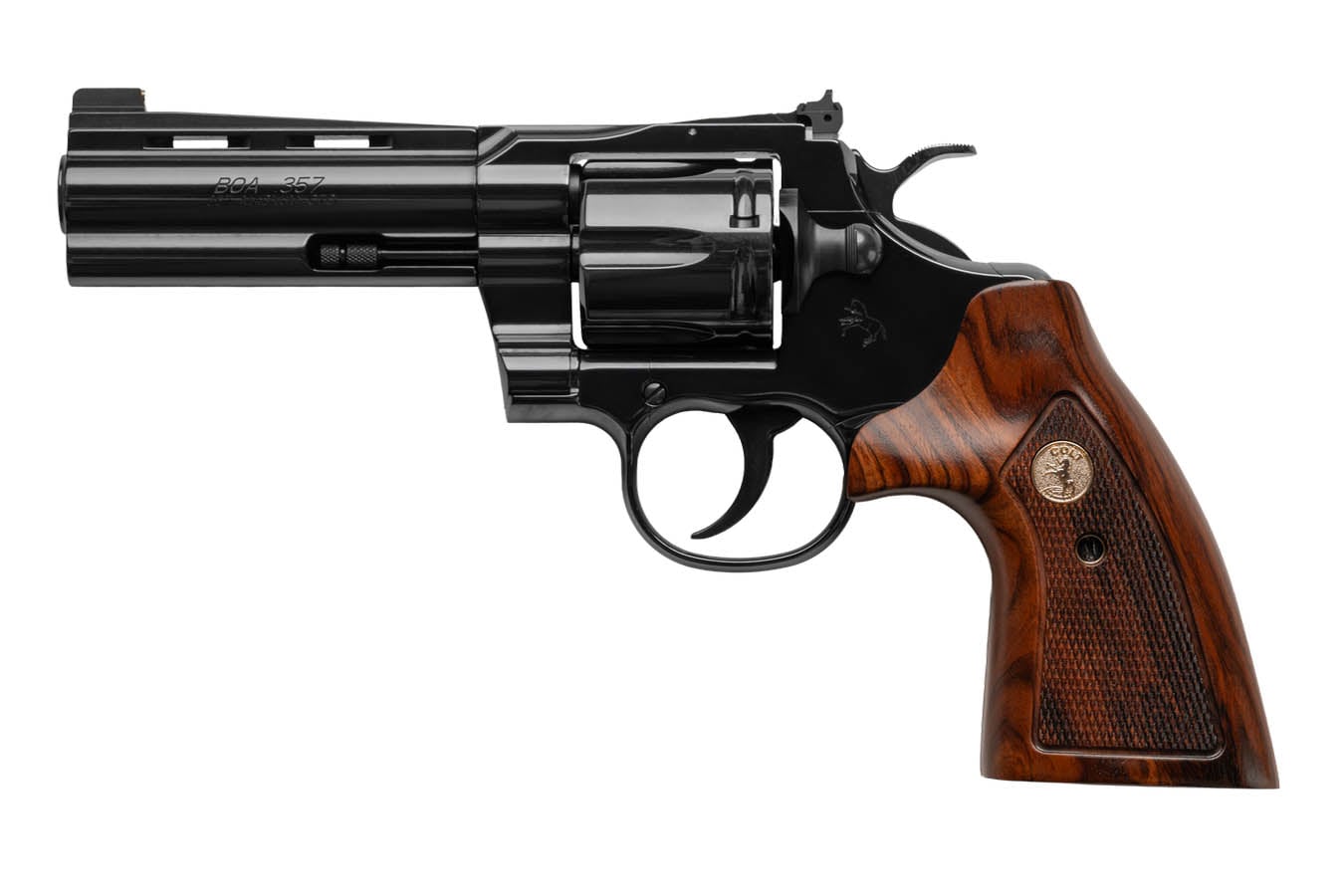 Colt BOA 357 Magnum 6-Shot Blued DA/SA Revolver with 4.25 Inch Barrel