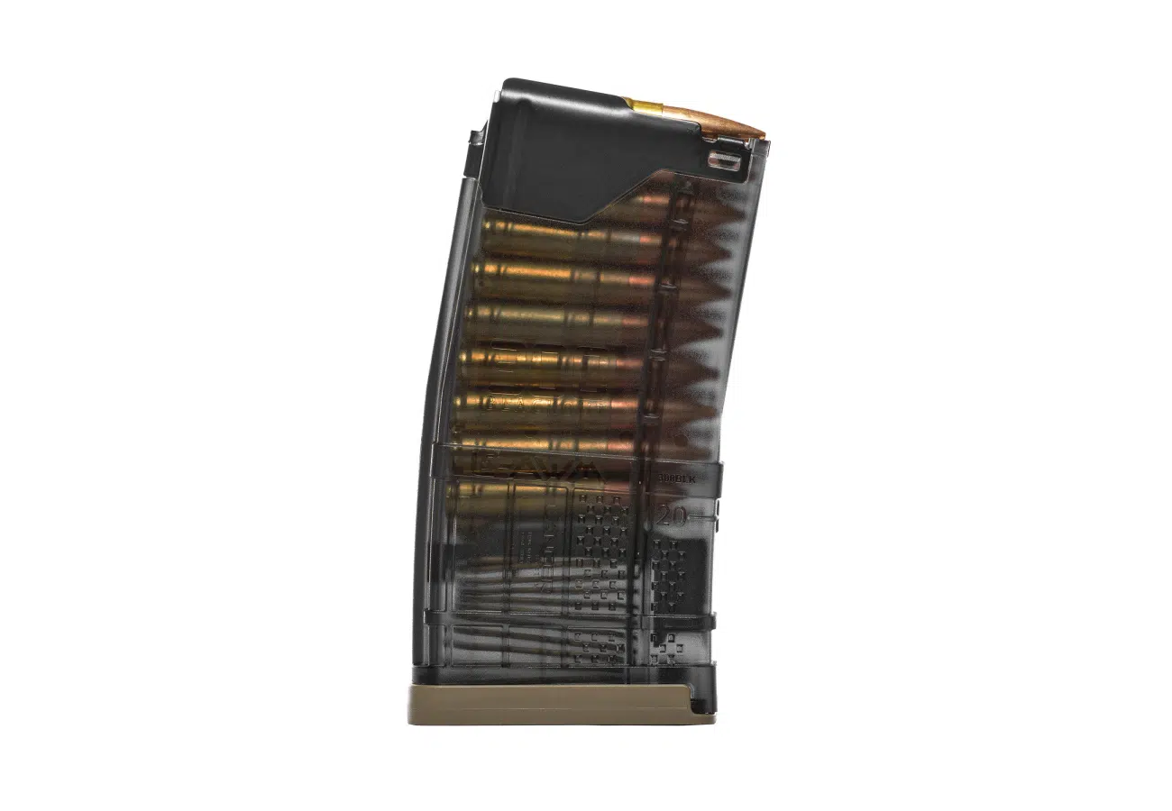 Lancer Systems L5AWM 300 BLK 20-Round Translucent Smoke Magazine