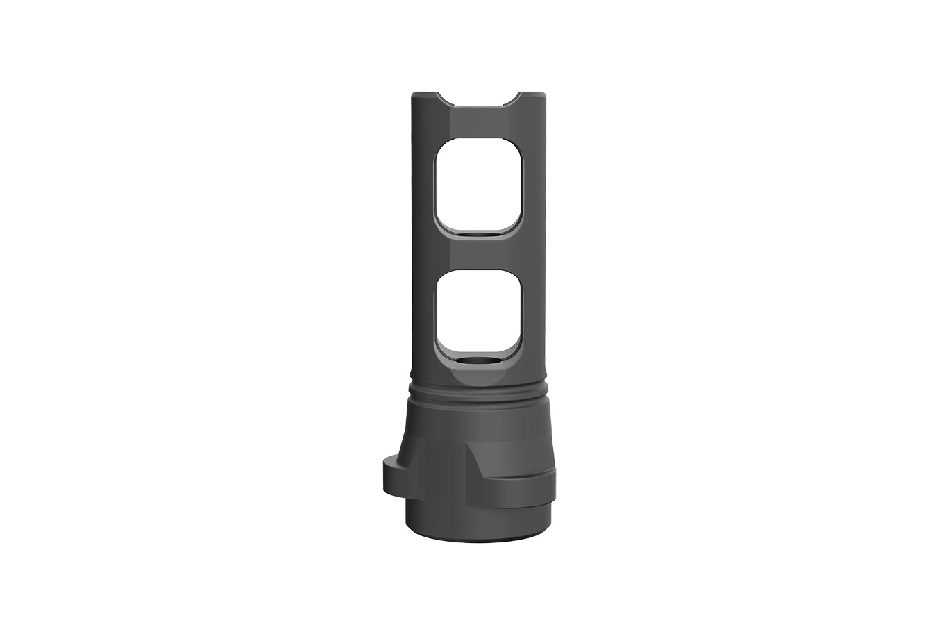 Breek Arms Gemini Dual Port Muzzle Brake for BREEK-LOK 3QD – Black