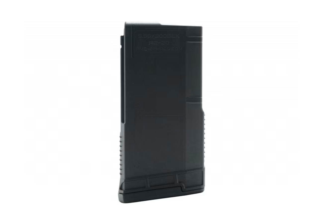 Amend2 AR-15 MOD-A 5.56 20-Round Black Polymer Magazine