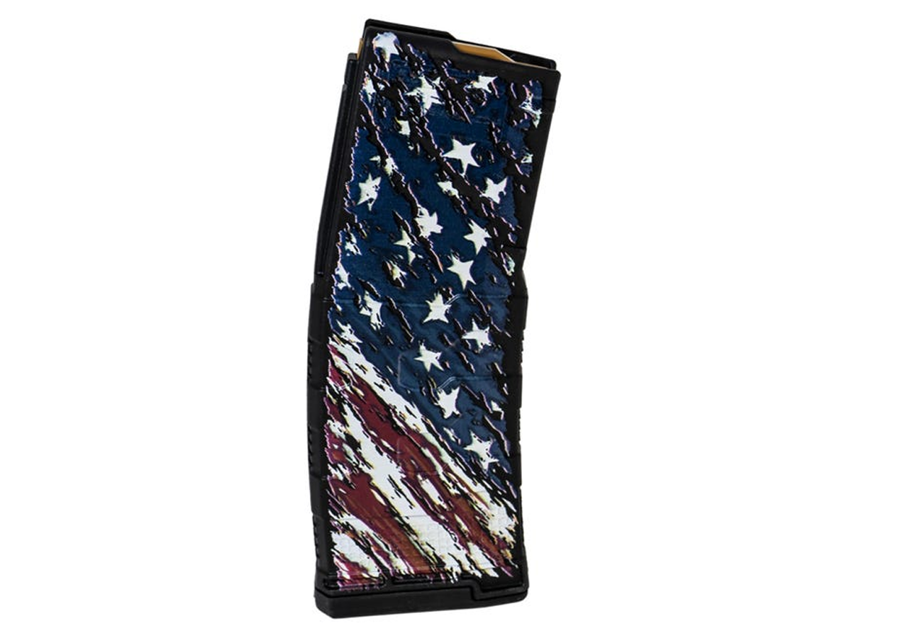 Amend2 AR-15 MOD-3 5.56 30-Round American Flag Polymer Magazine
