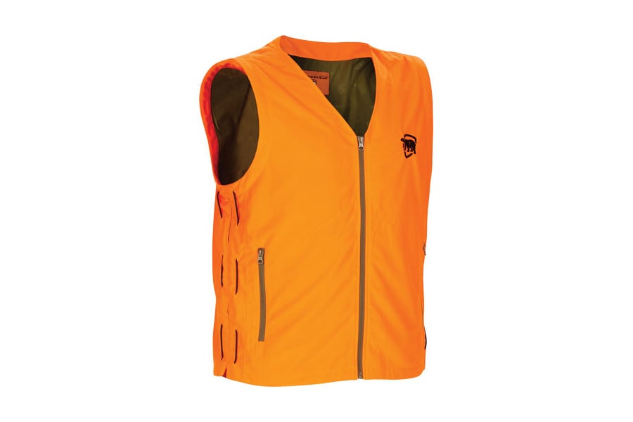 Arctic Shield Blaze Orange Hunting Vest with Zippered Pockets, XLarge