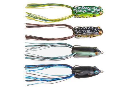 JUNIOR FROGS 4-PACK POPPIN/PAD CRASHER JR