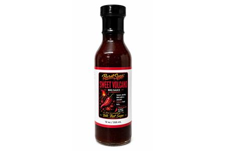 SWEET VOLCANO BBQ SAUCE WITH A INTENSE HEAT KICK