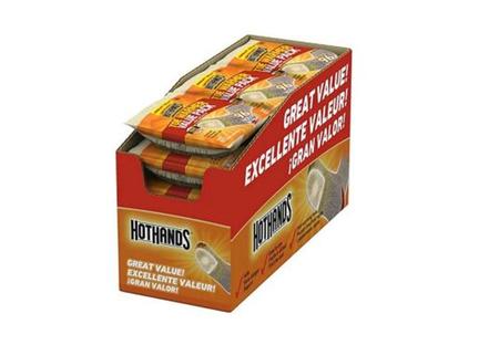 HOTHANDS TOE WARMER VALUE PACK 6 PAIRS PER PACK 8 HOUR W/ADHS