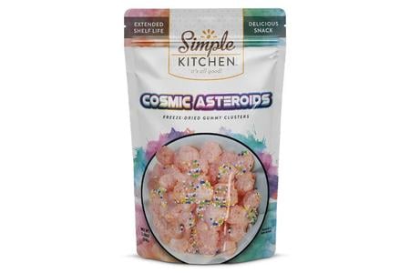 Readywise Simple Kitchen Cosmic Asteroids Freeze-Dried Gummy Clusters - ReadyWise
