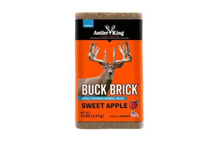 ANTLER KING SWEET APPLE BUCK BRICK MINERAL 4#