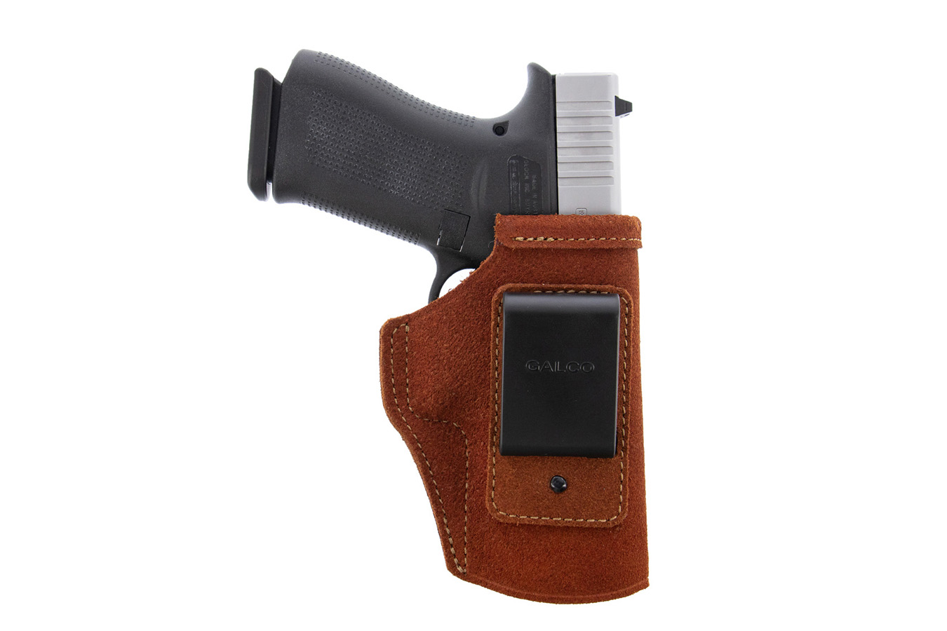 Galco Stow-N-Go IWB Holster for Glock 19 & Similar Pistols – Right Hand – Natural