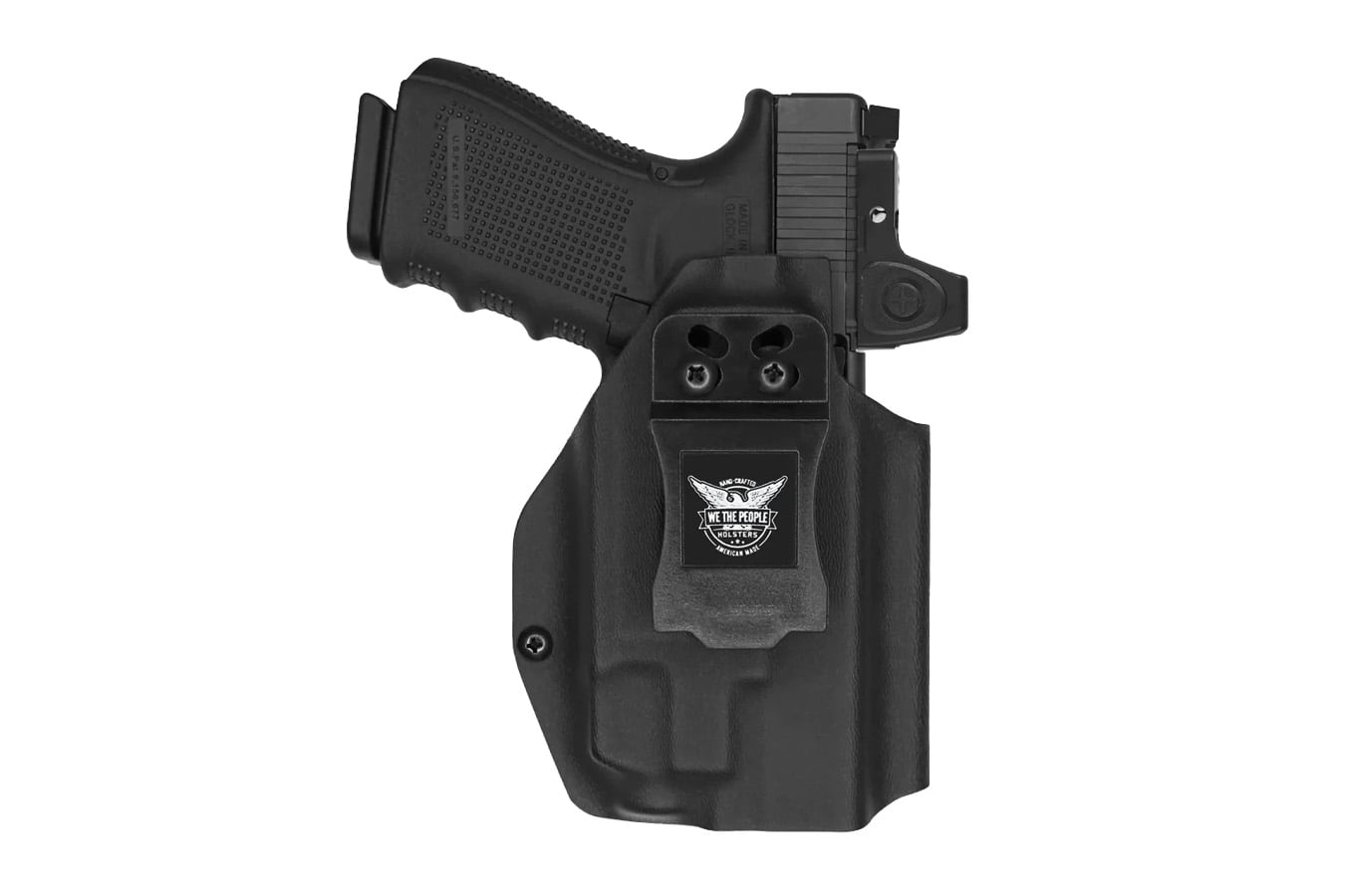 We The People Glock 45 Gen 6 IWB Holster – Red Dot Optic Cut – Black