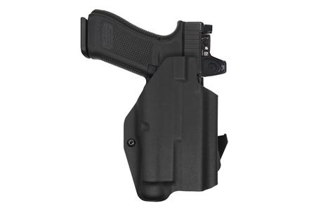 WE THE PEOPLE HOLSTER OWB RH FOR GLOCK 17 MOS W/OPTIC BLK