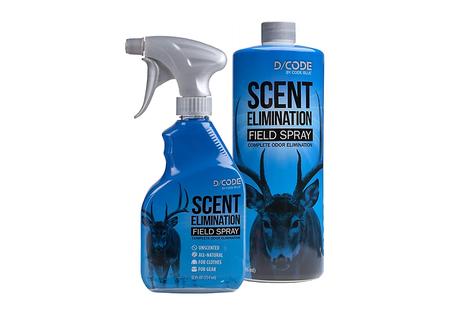 D-CODE SCENT ELIMINATION SPRAY REFILL COMBO 12FL OZ/32FL OZ