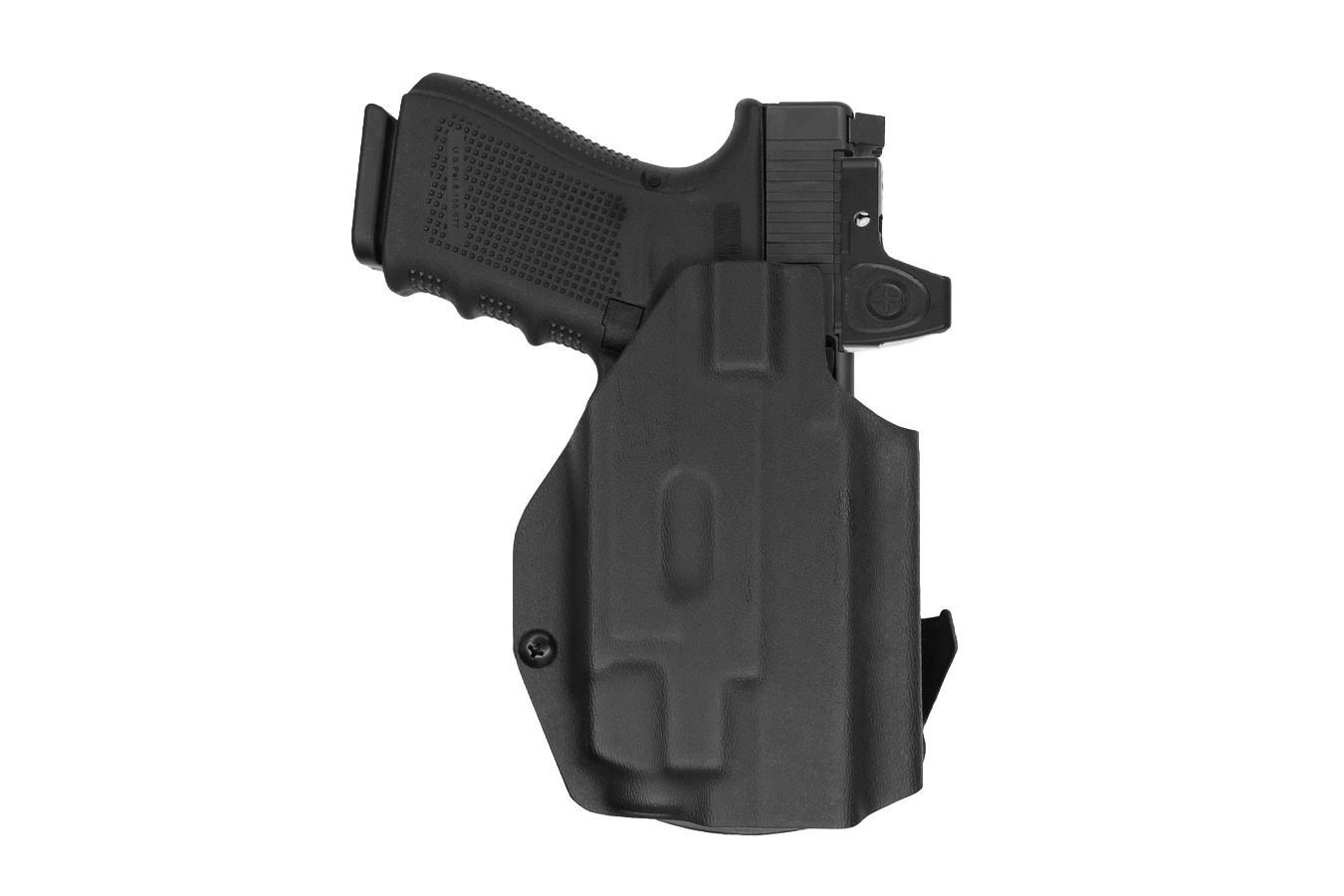 We The People Glock 19X Gen 6 OWB Holster – Red Dot Optic Cut – Black