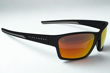 WIDE WRAP POLARIZED - RED MIRROR