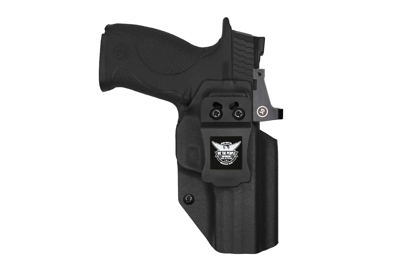 We The People Smith & Wesson M&P M2.0 9/40 4.25in IWB Holster – Red Dot Optic Cut – Black