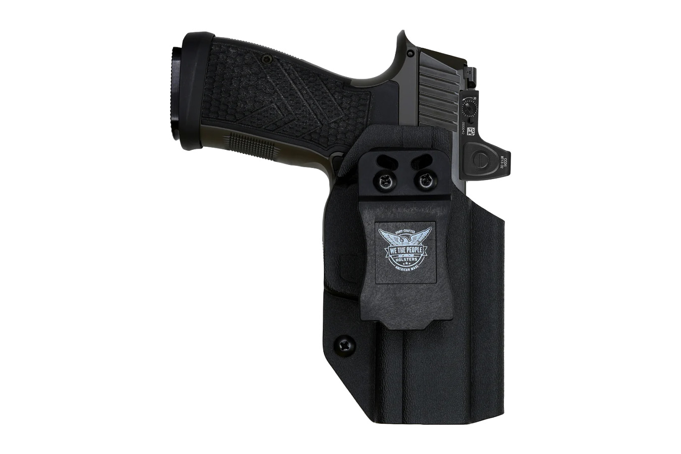 We The People SIG Sauer P365 AXG Legion IWB Holster – Red Dot Optic Cut – Black