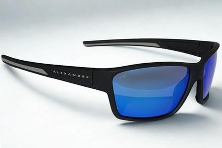 WIDE WRAP POLARIZED - LIGHT BLUE