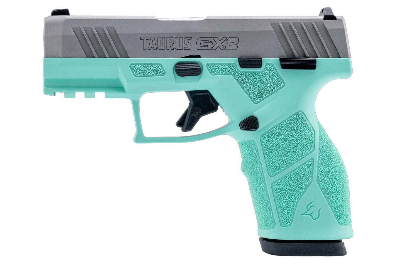 Taurus GX2 9mm Pistol with Cyan Frame