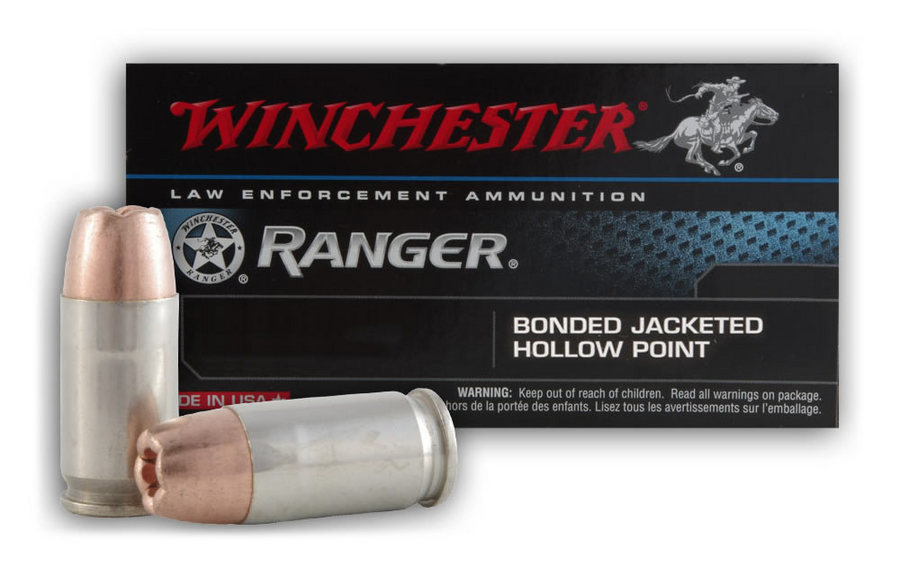 WINCHESTER AMMO 40 SW 165 GR JHP BONDED RANGER