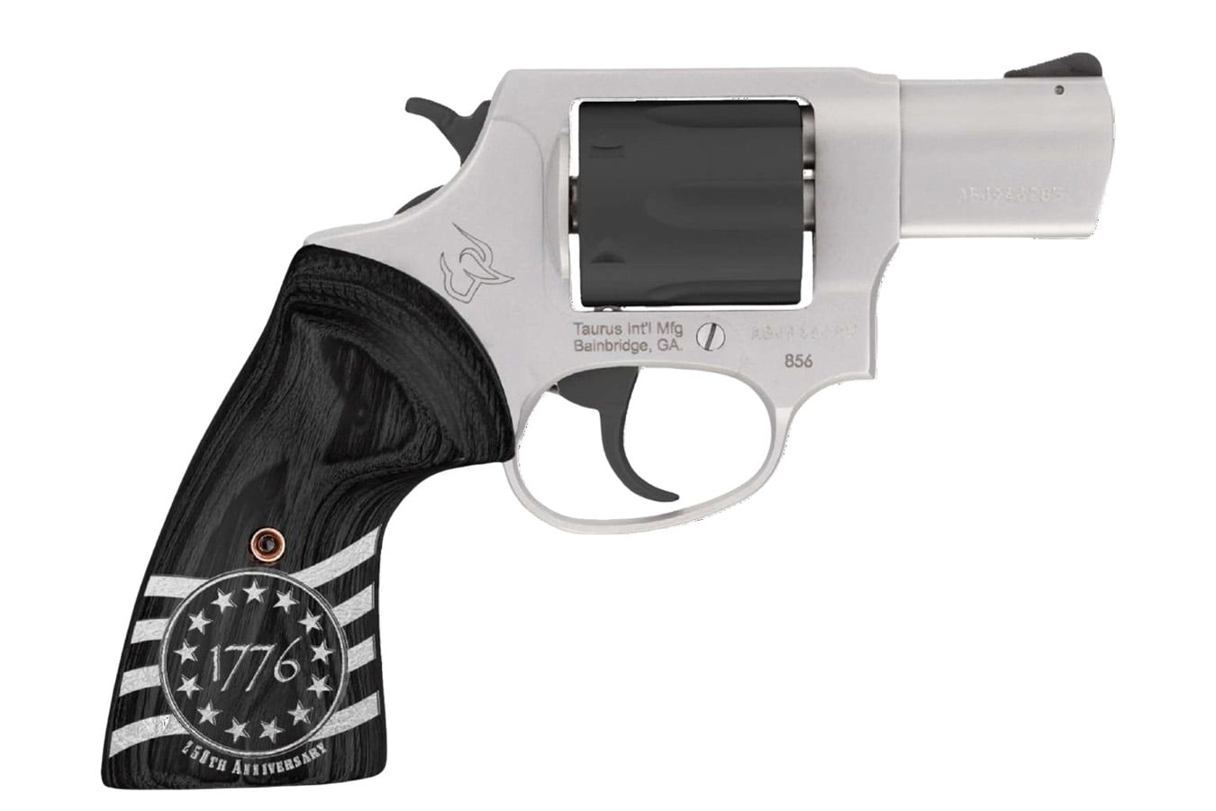 Taurus Model 856 38 Special Revolver DA/SA with USA Anniversary Engraved Grip