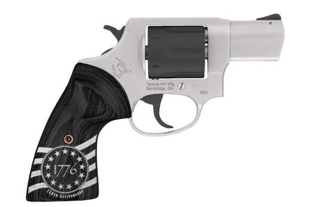 TAURUS 856 38SPL 1776 2 6RD SS/BK