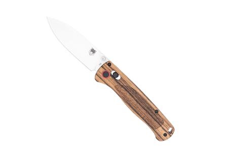 COBRATEC ZEBRAWOOD FOLDER 3 ZEBRAWOOD/SS D2 BAR LOCK