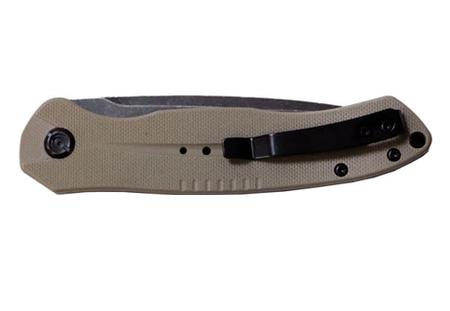 COBRATEC DIABLO SIDE BUTTON AUTO 3 D2 FDE/STNWSH BLK BLD