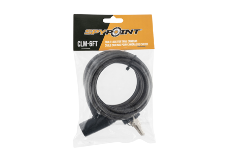 Spypoint 6-Foot Trail Camera Cable Lock