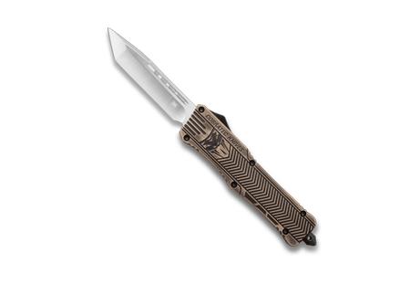 COBRATEC LARGE CTK1 OTF SAND DISTRESSED CRKTE 3.75 TANTO