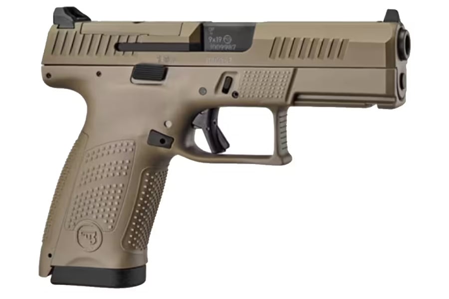 CZ P-10 C 9mm Semi Auto Handgun FDE