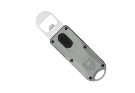 COBRATEC OTF BOTTLE OPENER GREY 4.62 OAL W/LANYARD LOOP