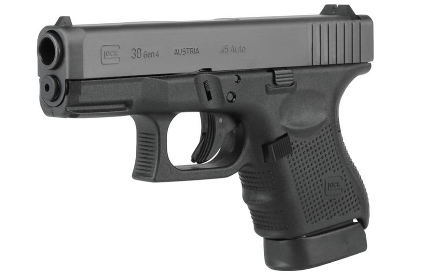 GLOCK 30 45 AUTO 10RD FIXED SIGHTS (GEN4)