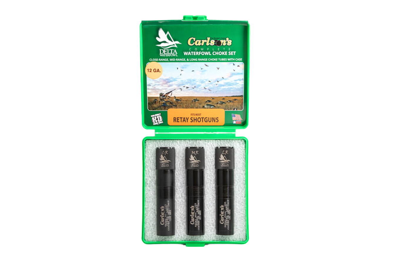 Carlsons Choke Tubes Delta Waterfowl Choke Tube 3-Pack for Retay 12 Gauge